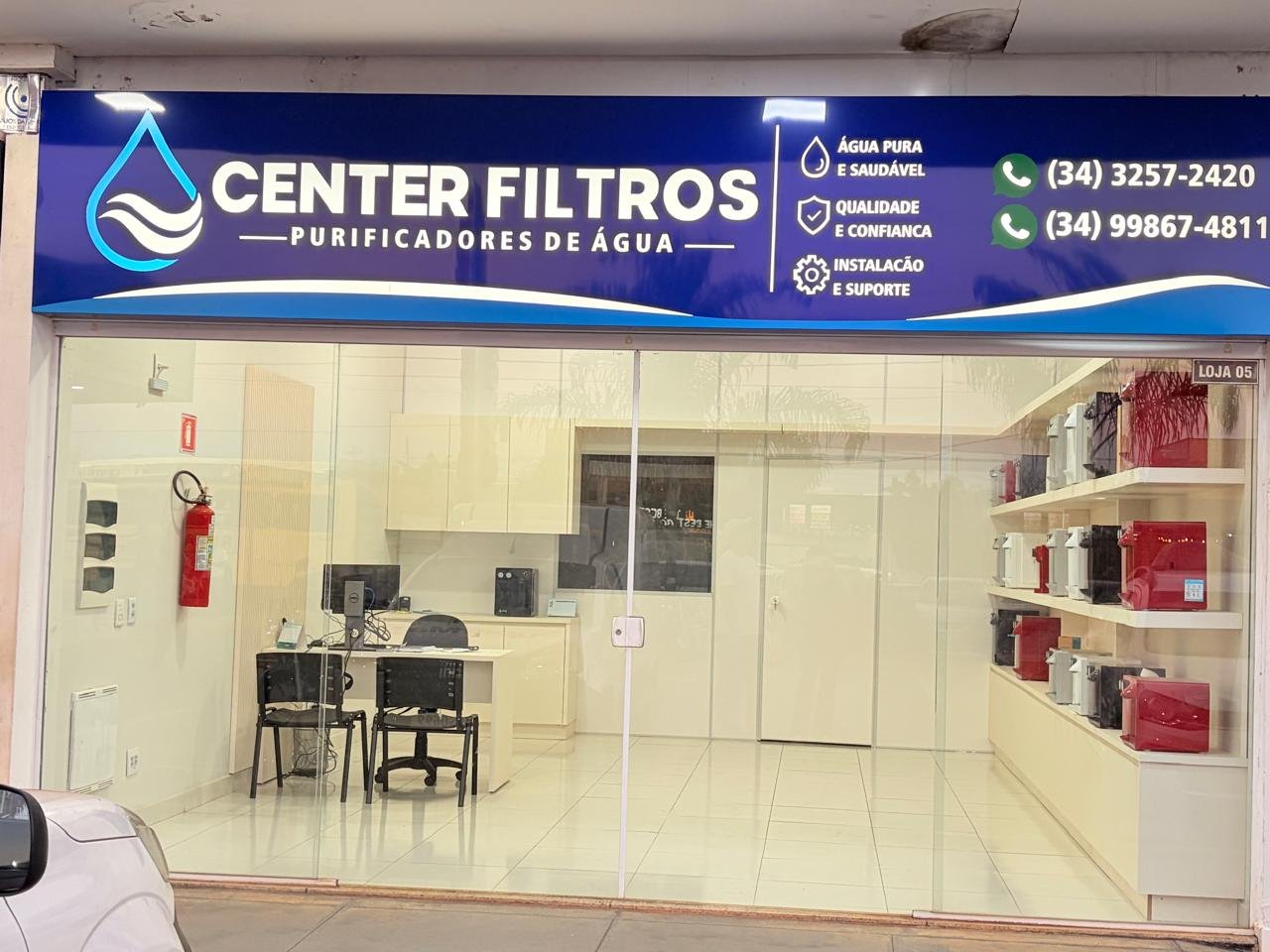 Fachada Center Filtros Uberlândia